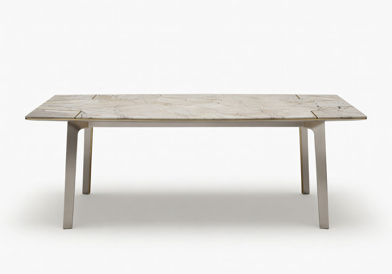 Strata Outdoor Slate Dining Table