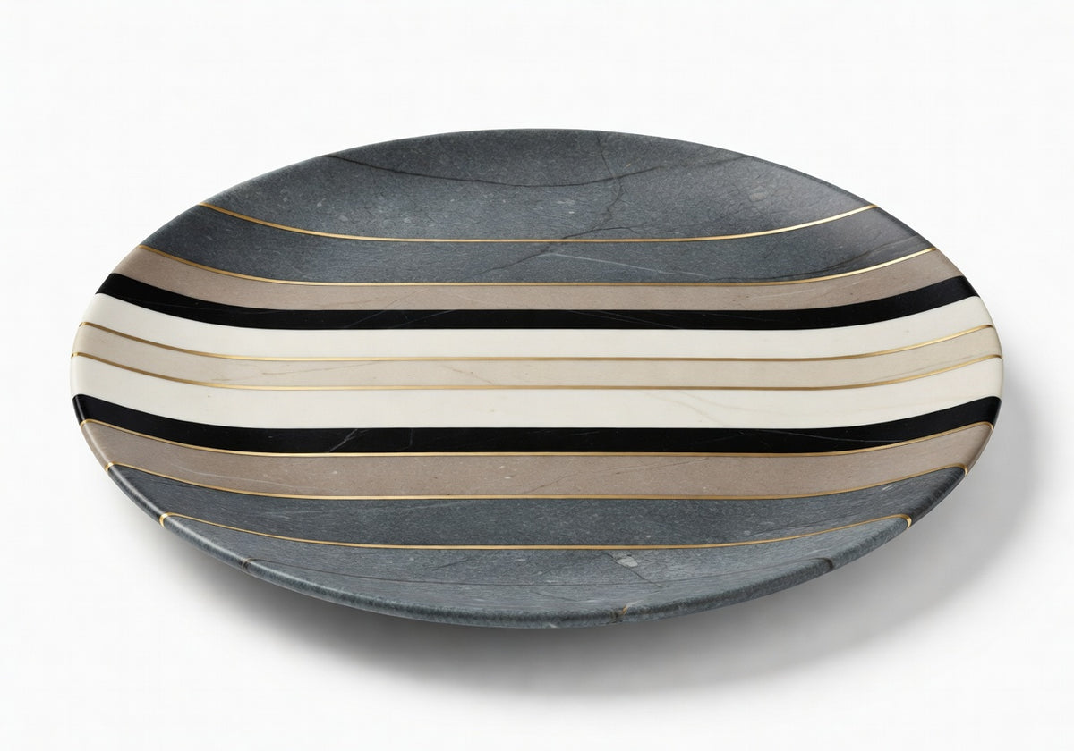 Strata Slate Plate Decorative Plate