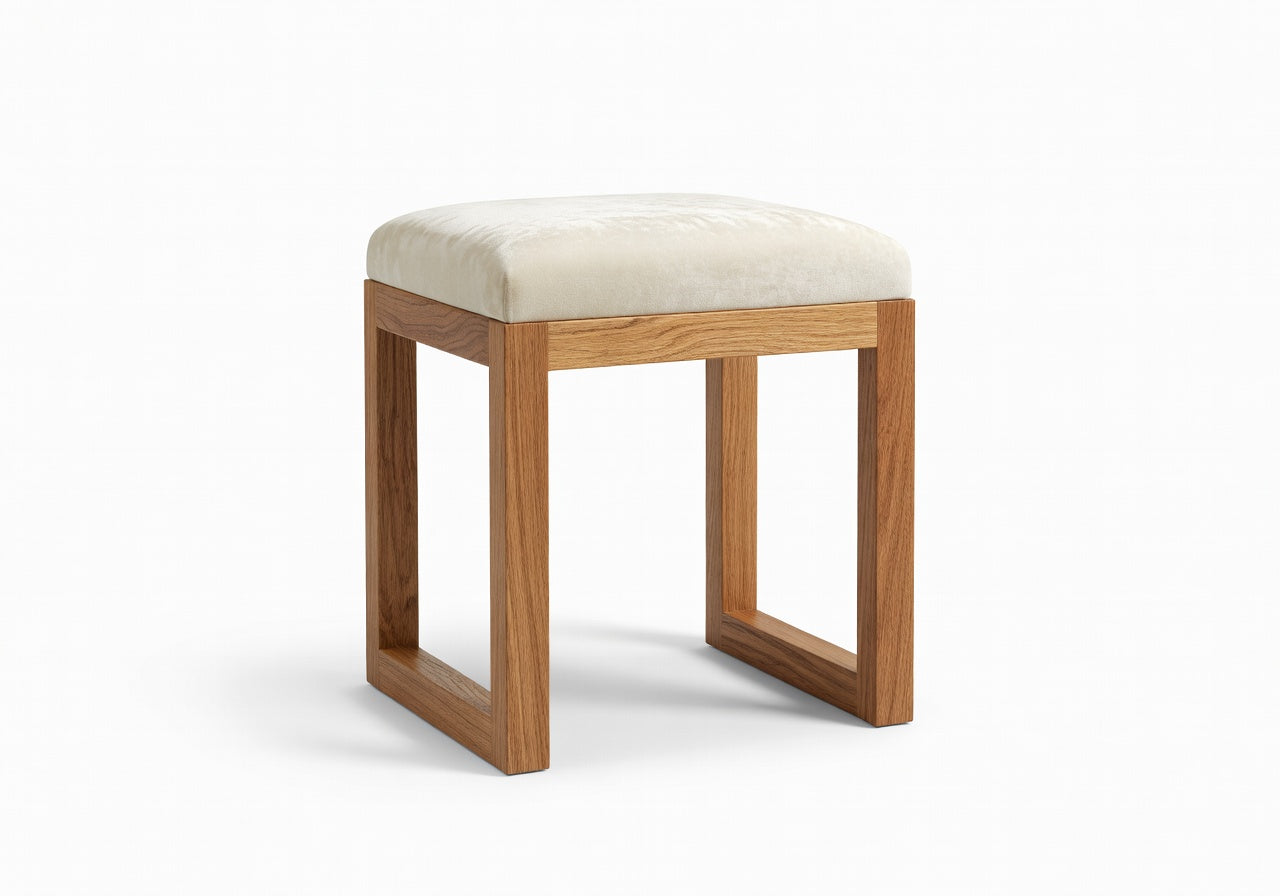 Tamsin Oak Frame Stool