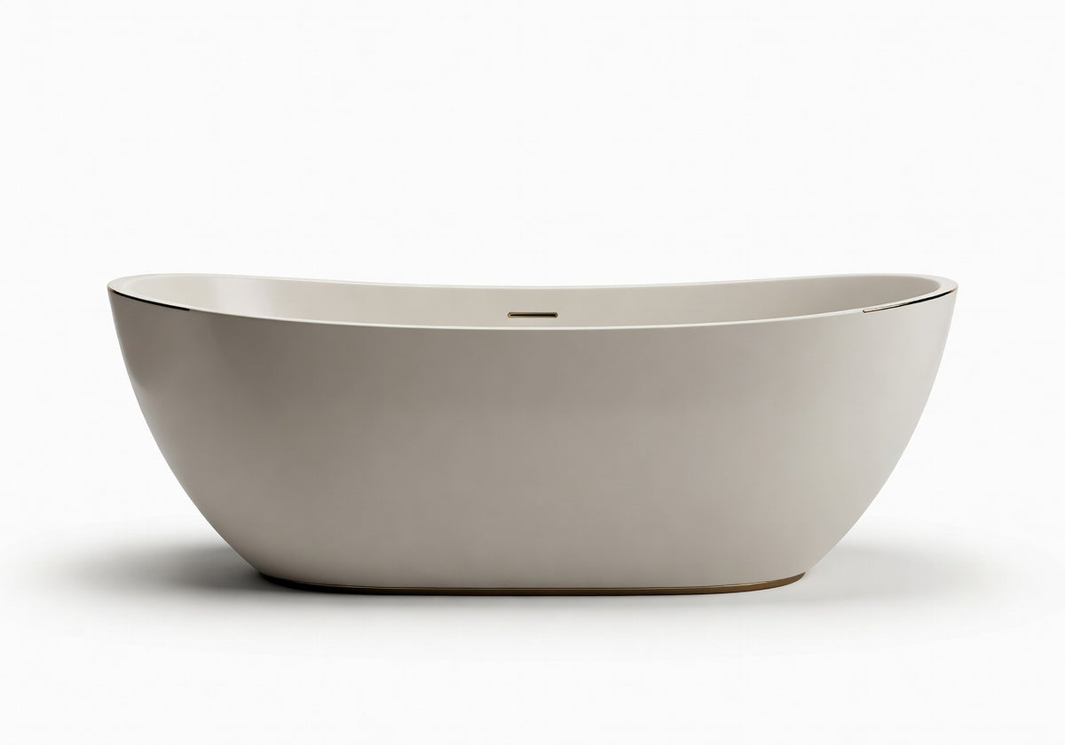 Tervane Freestanding Halo Tub