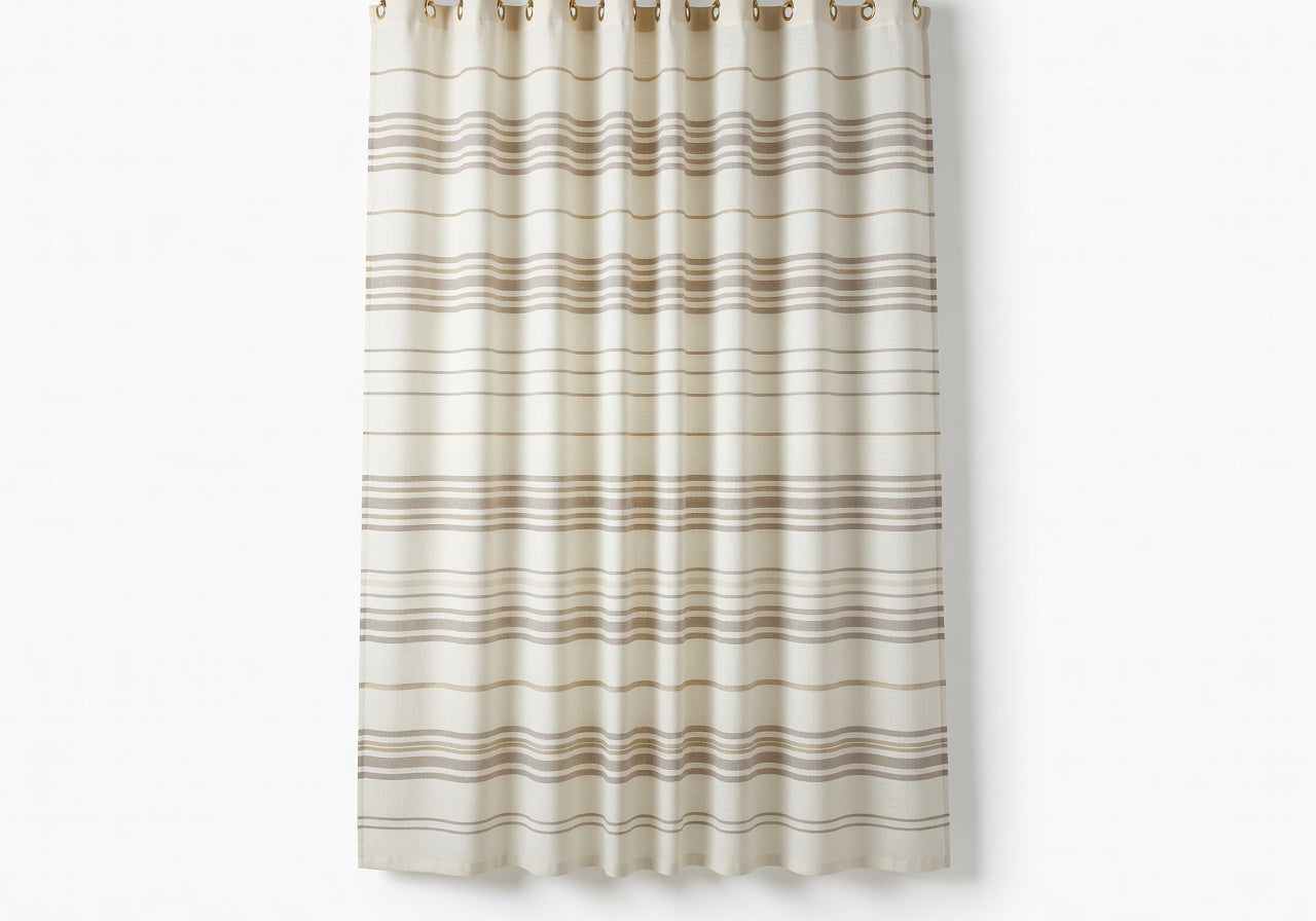 Tervane Stripe Shower Curtain