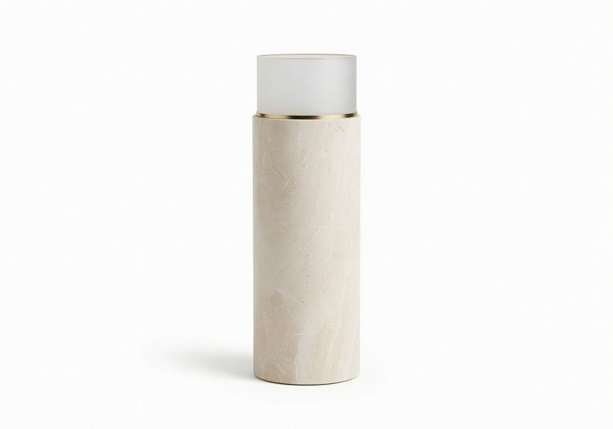 Vera Stone Tower Floor Light