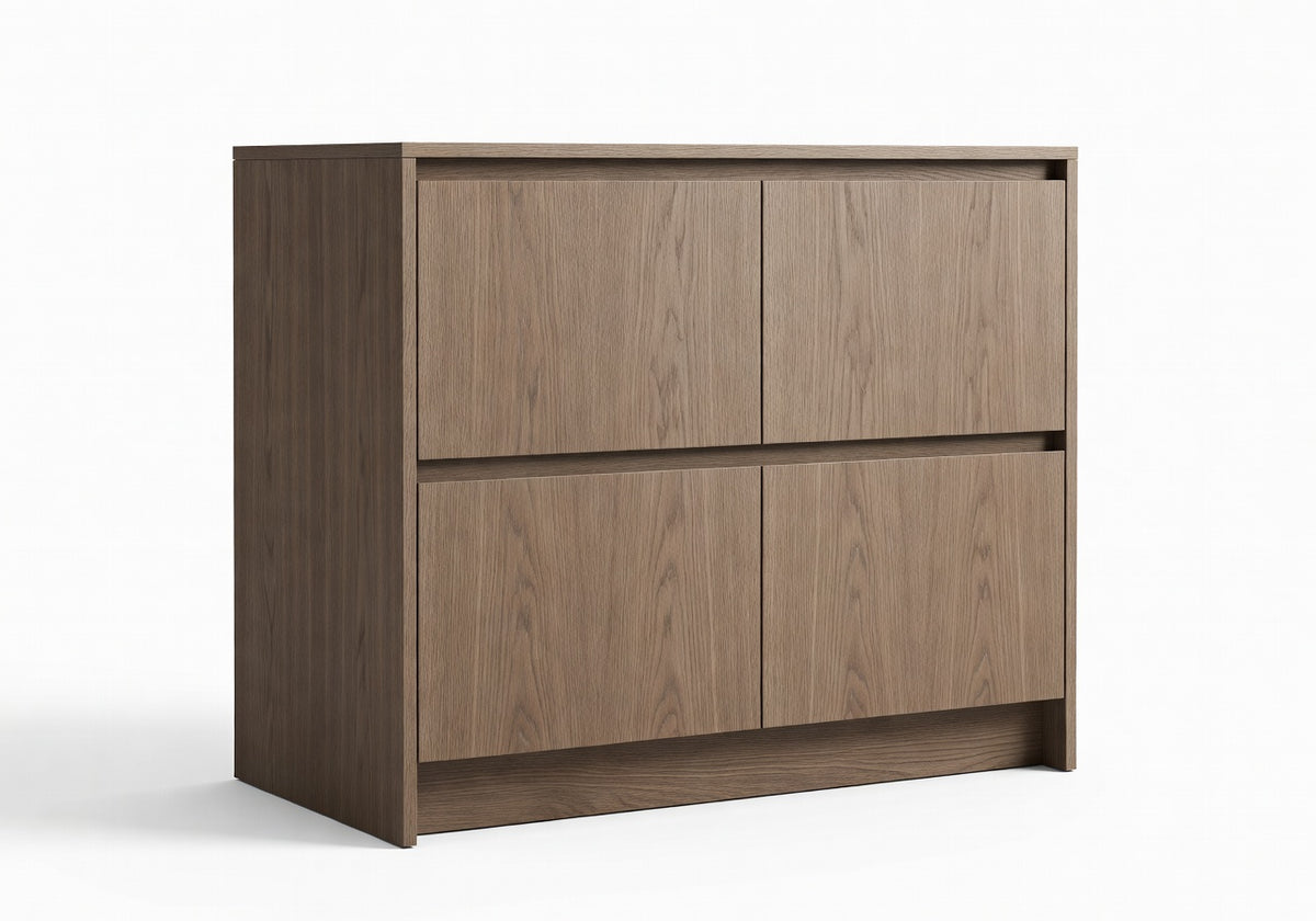 Verdan Oak Bar Cabinet