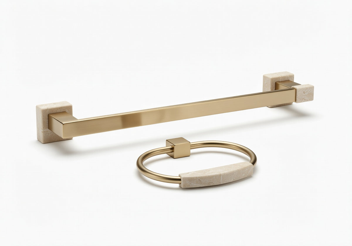 Virelle Frame Bathroom Hardware Set