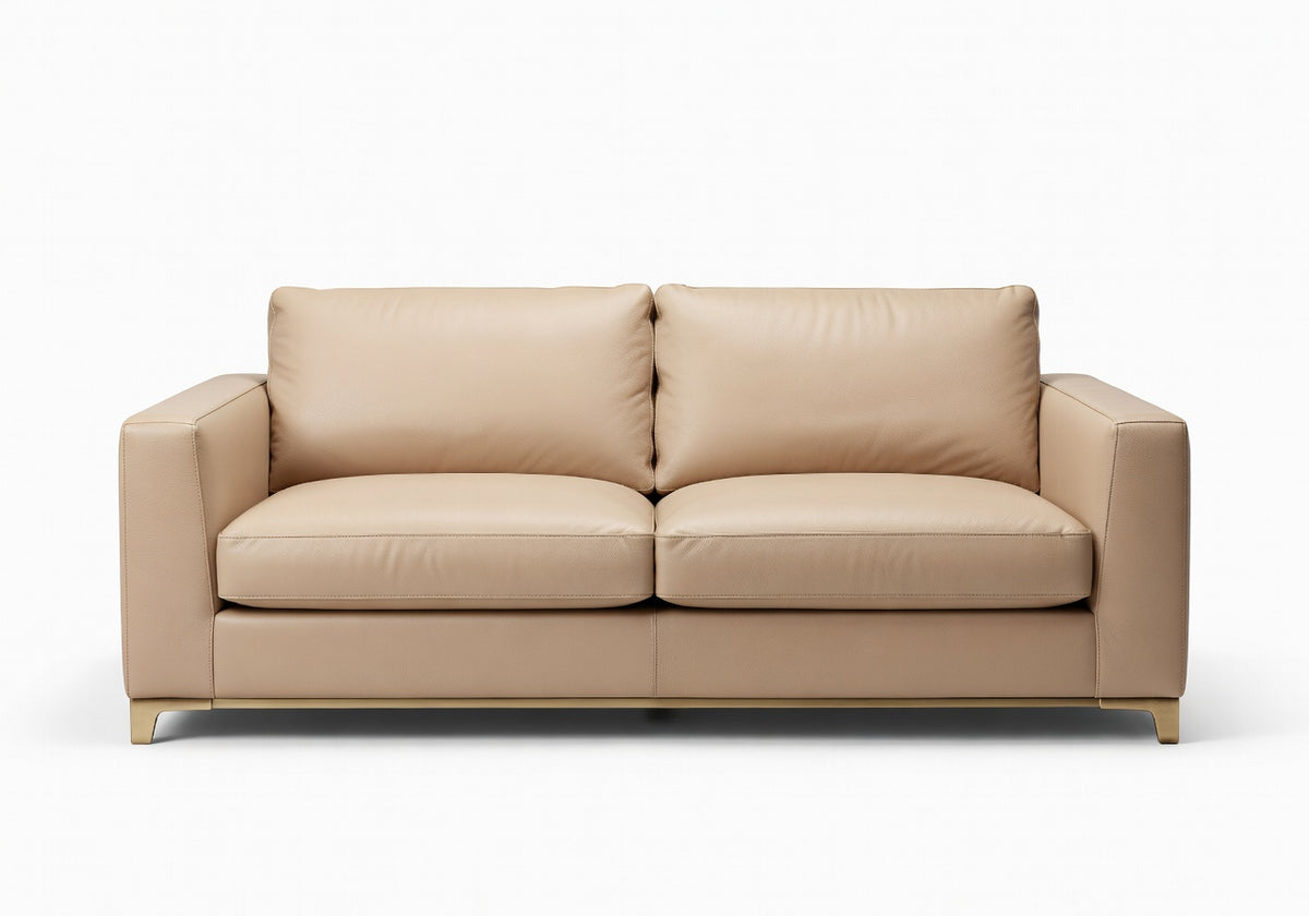 Virelle Leather Loveseat