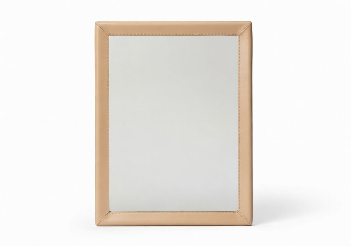 Virelle Leather Wrapped Mirror