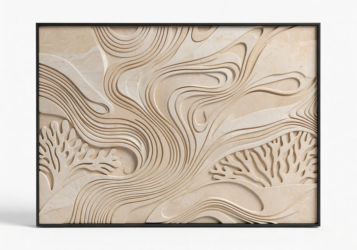 Virelle Stone Relief Art